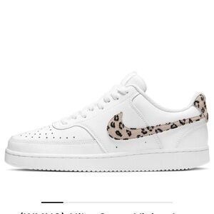 Nike Court Vision Leopard Swoosh